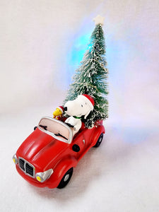 Peanuts "Light Up Tree in Car"