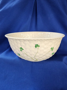 Belleek "Shamrock 10 inch Mixing Bowl"