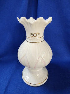 Belleek "Lotus Blossom Spill 50th Vase"