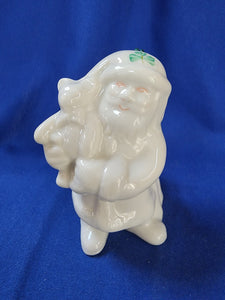 Belleek "Santa Bearing Gifts Ornament"