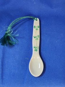 Belleek "Spoon Ornament"
