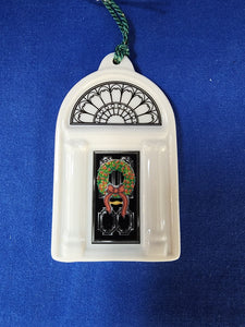 Belleek "Dublin Doors Ornament"