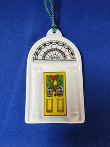 Belleek "Dublin Doors Ornament"