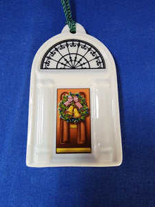 Belleek "Dublin Doors Ornament"