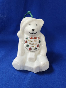 Belleek "Baby's First Christmas 1998 Ornament"