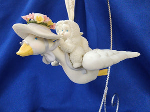 Snowbabies "Let's Fly, Mother Goose! - Ornament"