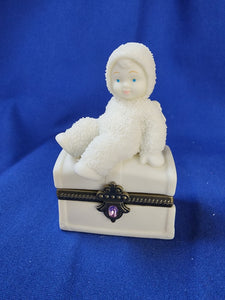 Snowbabies "Royal Treasure Birthstone, June - Box"