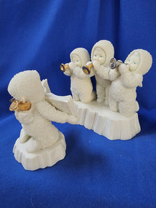 Snowbabies "Three Tiny Trumpeters"