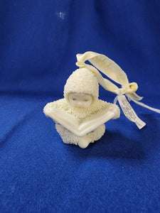 Snowbabies "I'll Read You A Story - Mini Ornament"