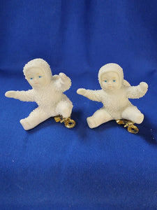 Snowbabies "Mini Winged Light Up - Clip Ornament"