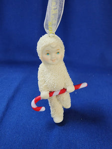 Snowbabies "Candy Cane Dance - Ornament"