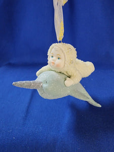 Snowbabies "Narwhal - Ornament"