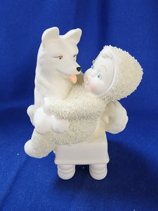 Snowbabies "Lap Dog"