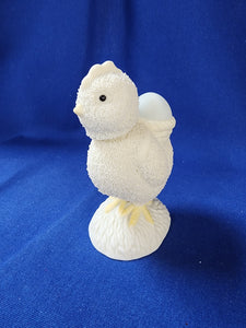 Snowbunnies " EASTER Animal 2002, Chick With Egg Small"