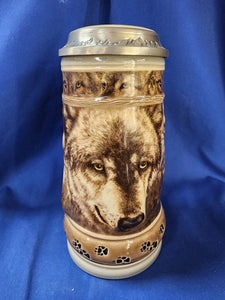 German Steins "Call Of The Wild, The Wolf"