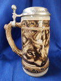 German Steins "Call Of The Wild, The Wolf"