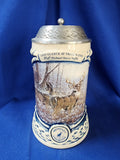 German Steins "Whitetails Unlimited, Last Glance At Trail's End"