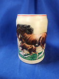 Anheuser-Busch Steins "World Famous Budweiser Clydesdales Mare & Foal"