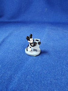 Walt Disney Classics Collection "Steamboat Willie, Mickey Mouse Miniature With Washboard"