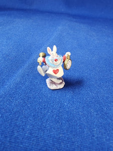 Walt Disney Classics Collection "Alice In Wonderland, White Rabbit Miniature"