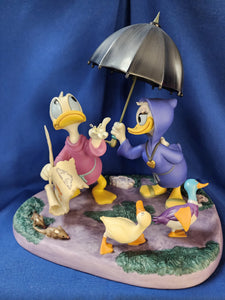 Walt Disney Classics Collection "Fantasia, Looks Like Rain (Donald & Daisy)"