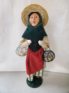 Byer's Choice Carolers "Woman Selling Eggs (2009)"