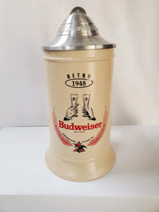 Anheuser-Busch Steins "Budweiser Logo Stein (1948)"