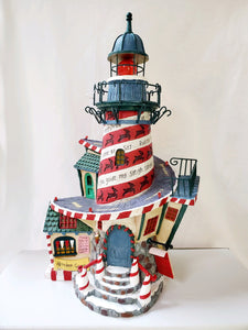 Storybook Village "Rudolph's Red-Nose Lighthouse"