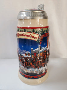 Anheuser-Busch Steins "Budweiser Holiday, Old Home Holiday (2003)"