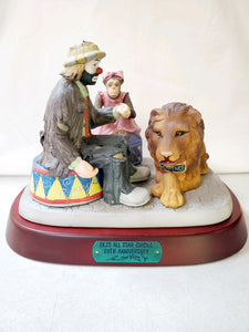 Emmett Kelly, Jr. Figurines "EKJ's All Star Circus 20th Anniversary"