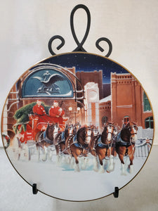Anheuser-Busch Plates "Home for the Holidays (1997)"