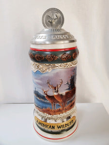 Anheuser-Busch Steins "Budweiser American Wildlife, Whitetail Deer"