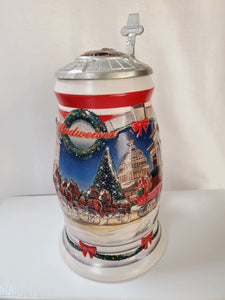 Anheuser-Busch Steins "Budweiser Holiday, Holiday at the Capitol (2001)"