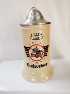 Anheuser-Busch Steins "Budweiser Retro Logo Series, Budweiser Logo (1935)"
