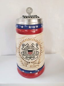 Anheuser-Busch Steins "U.S. Armed Forces Series, Coast Guard"
