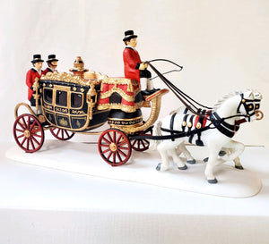 Dickens' Village "The Queens Parliamentary Coach"