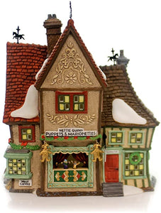 Dickens' Village "Nettie Quinn Puppets & Marionettes"